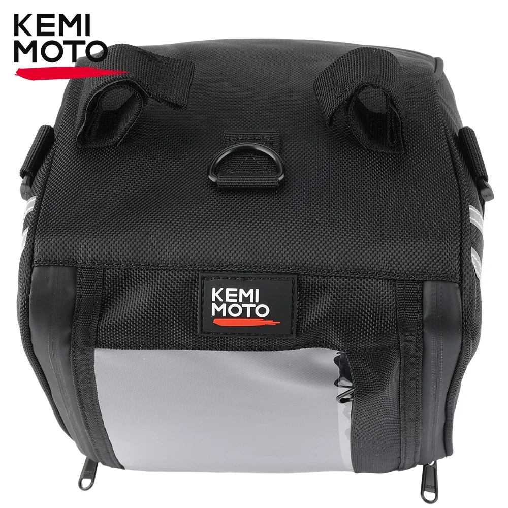 KEMiMOTO-Saco Central Da Motocicleta, Sacos De Ferramenta, Sacos De Armazenamento, Alças De Bagagem Têxtil, Honda CT125, Hunter, Trail, Trail, 125,