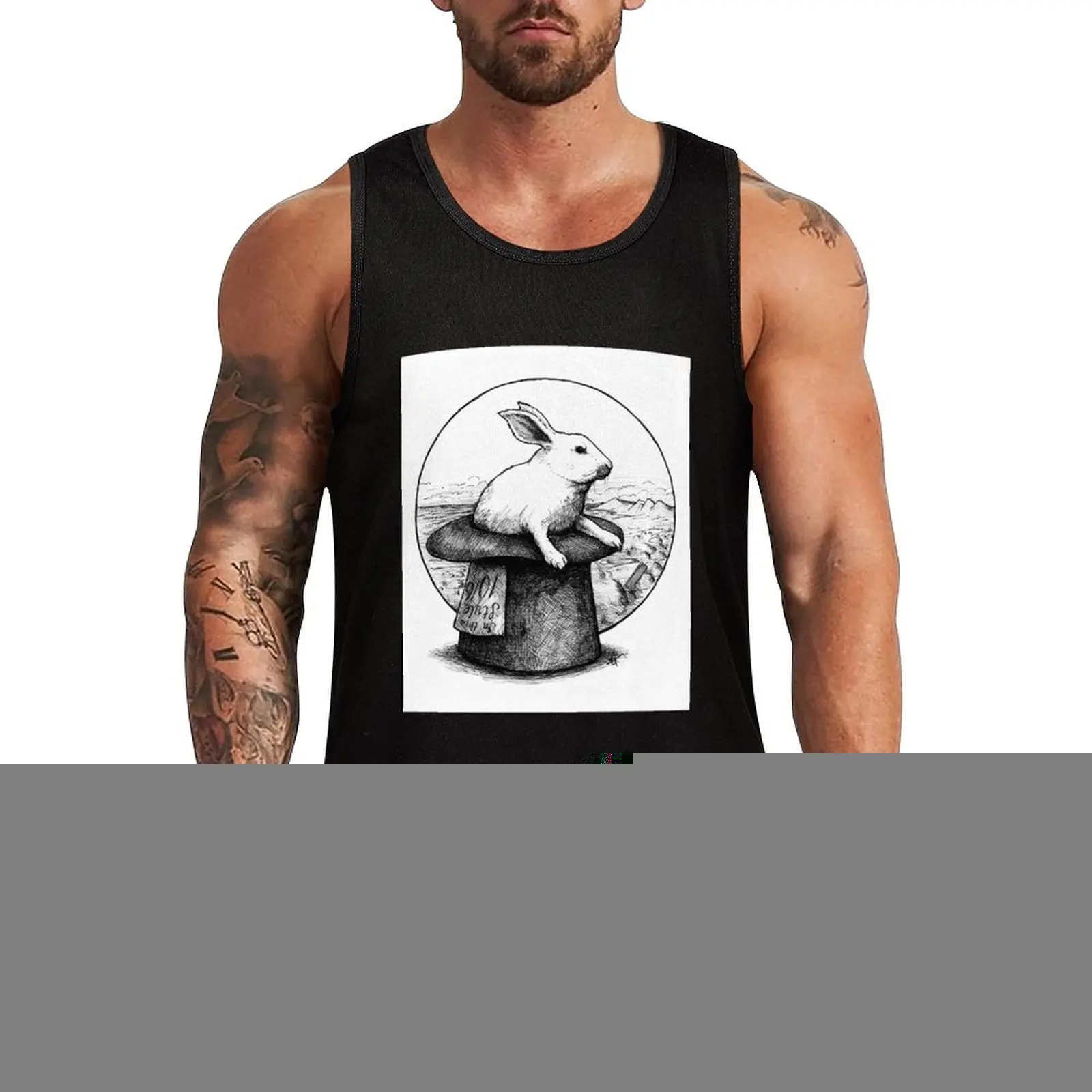 

WHITE RABBIT Tank Top Running Jogging Tank Top Moisture Wicking Dry Fit