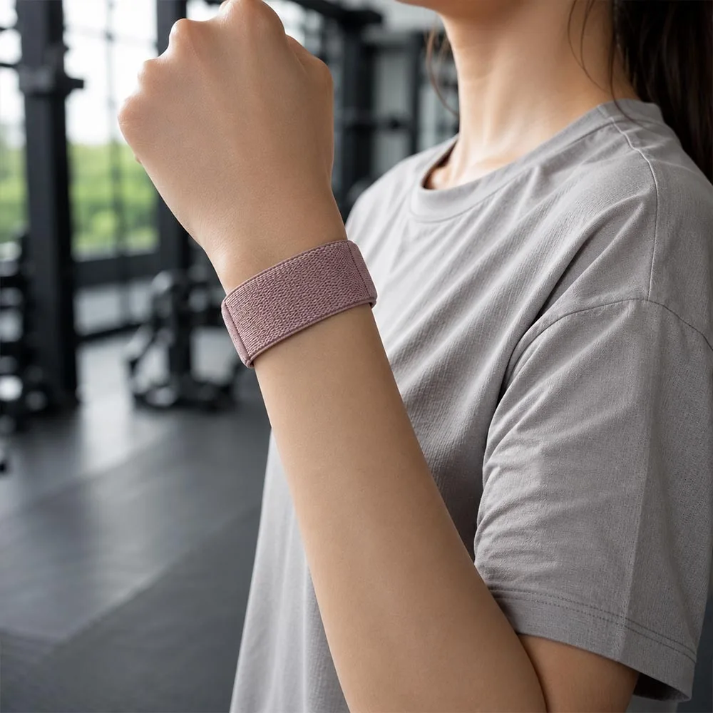 Nylon-Bizepsband für Garmin Cirqa Smart Band Armband, Verstellbares Ersatz-Armband/Handgelenksband, leicht für Cirqa Garmin Armband – Detail 2
