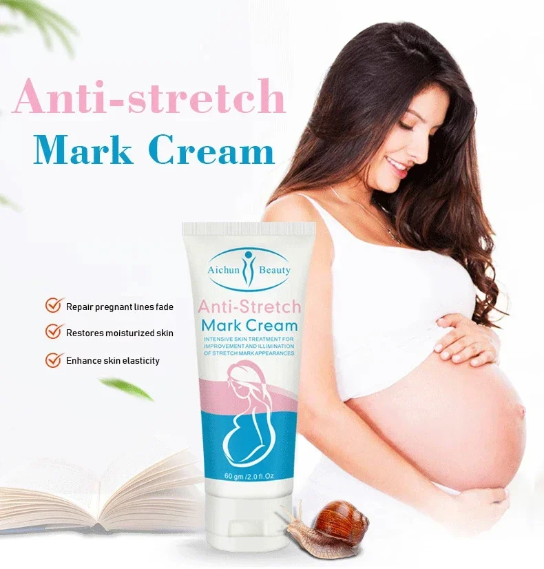 Snail Removes Stretch Mark Cream To Remove Postpartum Obesity Pregnant Women Repair Anti-Aging Anti-Winkles Firming Body Cream view 5