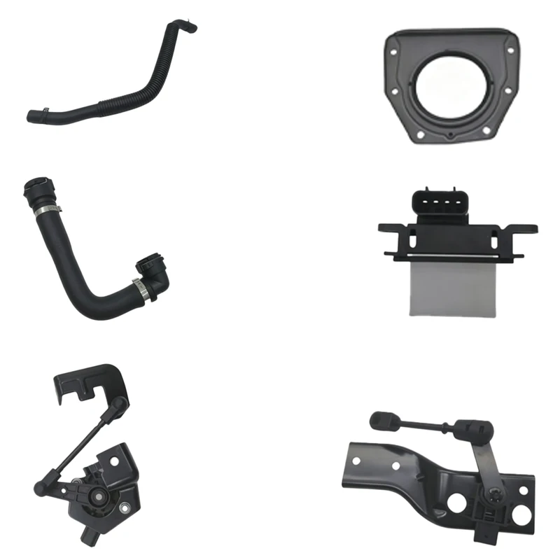 Vehicle body fixed bracket base Air Suspension, Right, Front Hose - Warm Feng Shui control hose assembly F