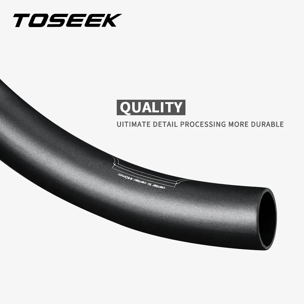 TOSEEK RS-Wrc Carbon Fibre Gravel Handlebar Exotropism Handle Bar 31.8mm  Road Bike handlebars 400/420/440mm  Accessories