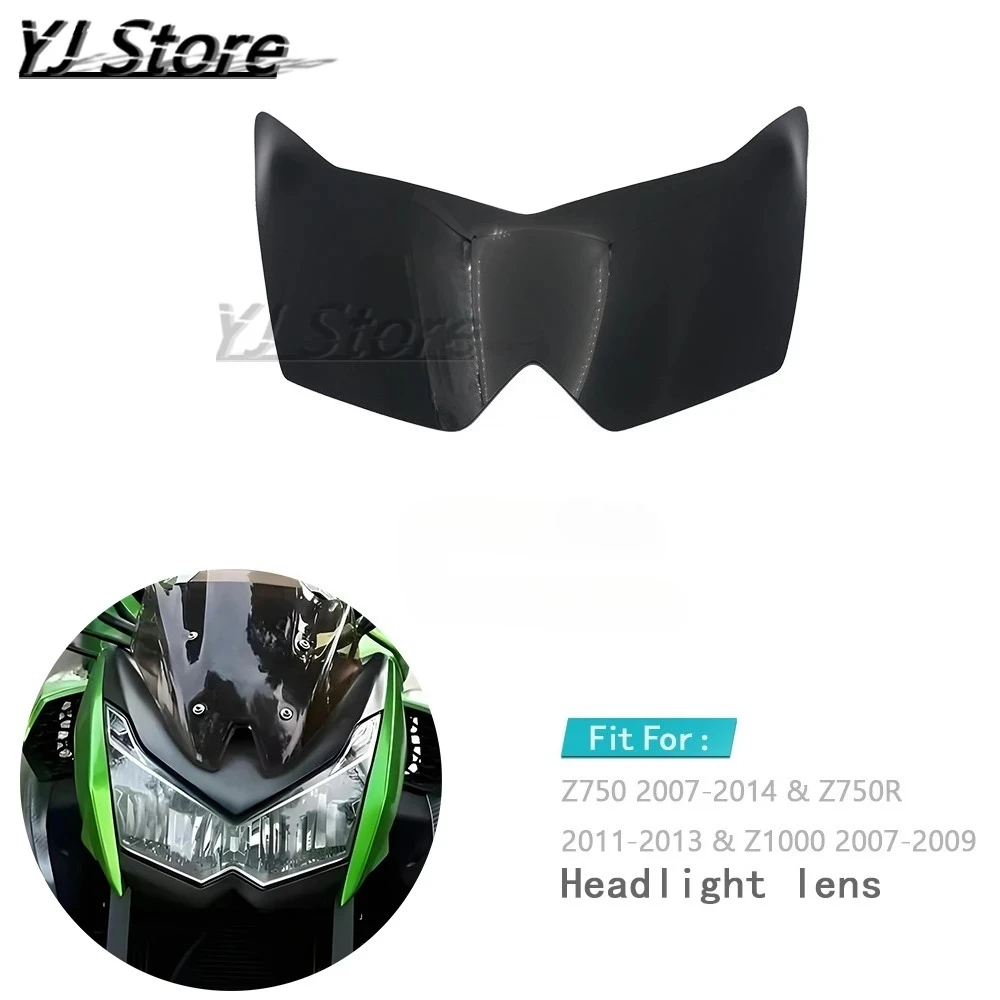 Pasuje do Kawasaki Z750 2007-2014 i Z750R 2011-2013 i Z1000 2007-2009 Przedni reflektor motocyklowy Osłona obiektywu Osłona obudowy ochronnej