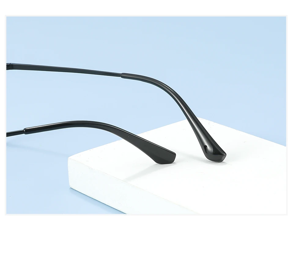 3-in-1-Brillengestell aus reinem Titan für Herren mit polarisiertem Clip auf Sonnenbrillen und Nachtsicht für Damen – Detail 9