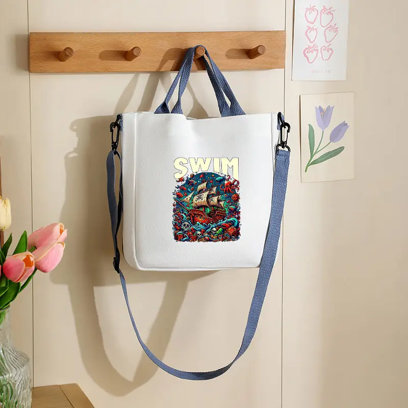 Arirang 2.0 World Tour 2026 Tote Bag Large Capacity Multifunctional Crossbody Bags Women Kpop Fan Gift Grocery Bag Swim Album