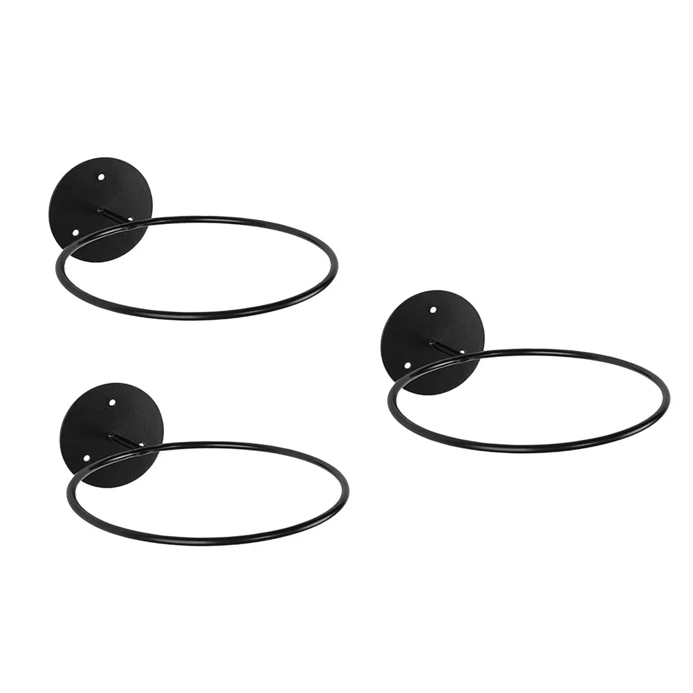 3 Pcs Ball Storage Rack Home Football Holder Soccer Basketball Display Kids Baseball Balls Racks Hat