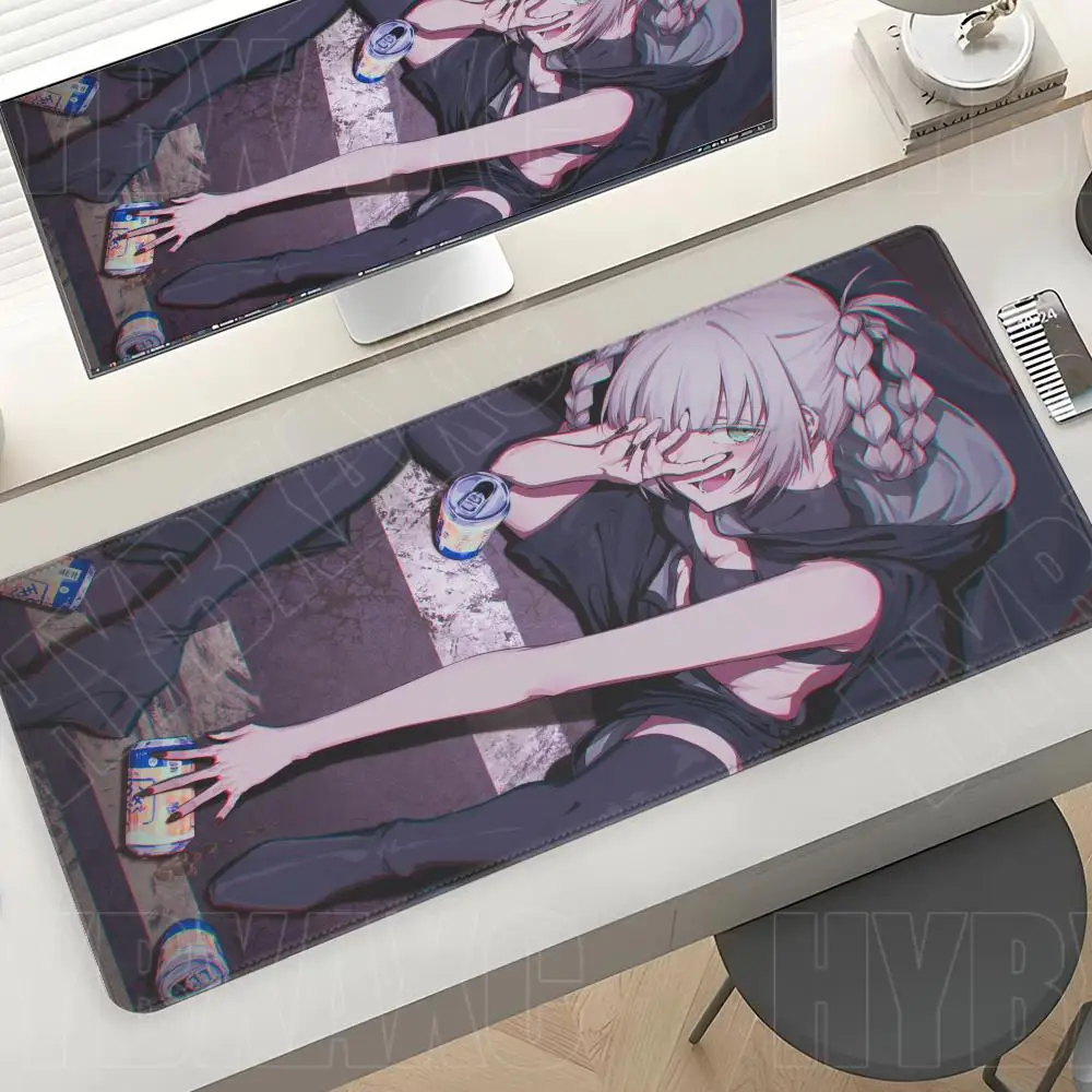 C-Call of the Night Mouse Pad Nanakusa Nazuna Anko Kou Anime Large MousePad XL Manga Keyboard Pad PC Gaming Accessories Desk Mat