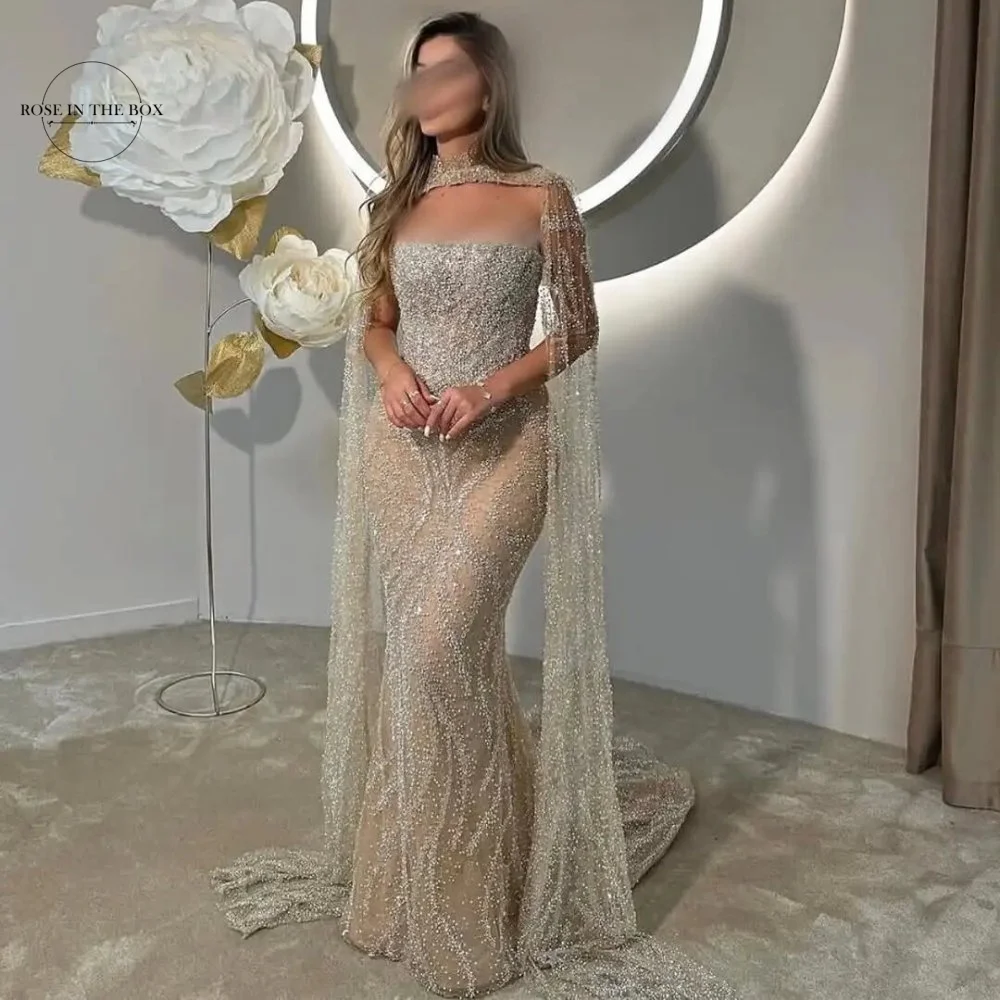 

Роскошные кружевные вечерние платья по индивидуальному заказу для женщин, длинное платье русалки длиной فساتين سهرة, вечернее платье без бретелек на шнуровке