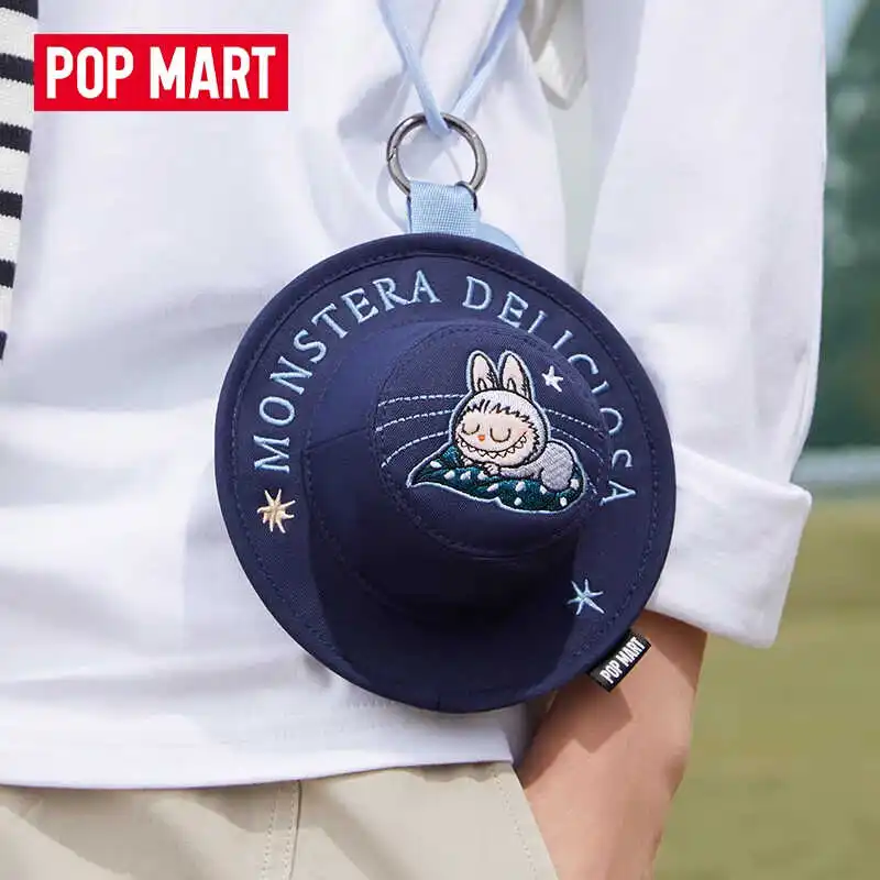 

Origina Popmart Labubu Spring Wilderness At Home Series Blind Box Fisherman Hat Small Bag Mystery Box Children'S Birthday Gifts