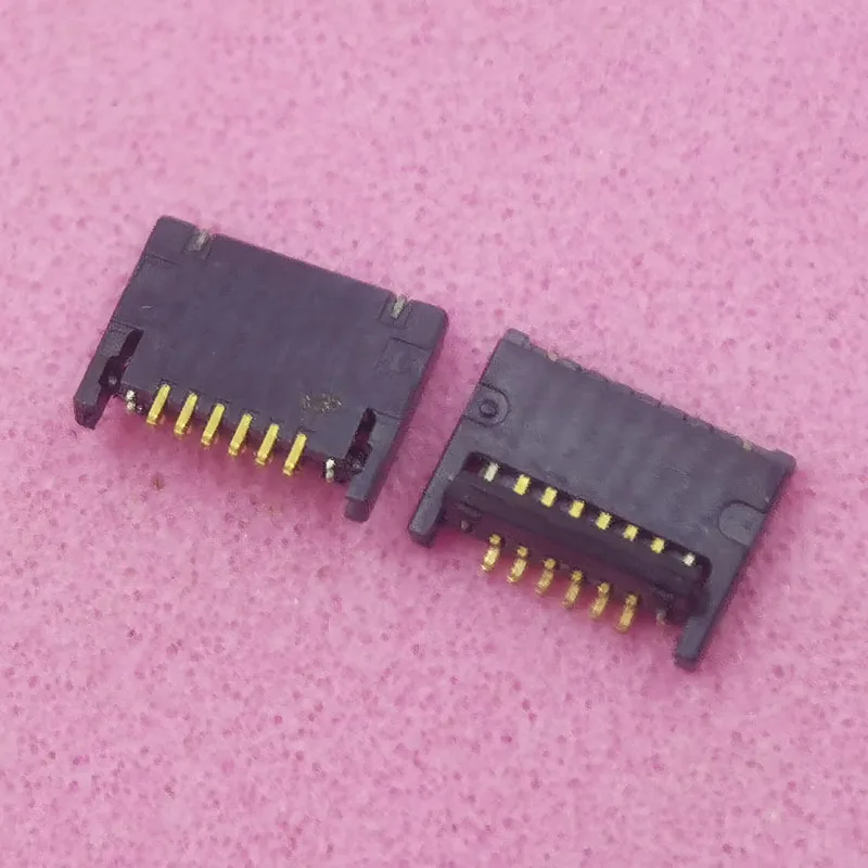 

2-50 шт., контактный зажим для аккумулятора для Macbook Pro 13 дюймов, A1706, A1990, A2141, J6951, A1989, 15 дюймов, A1707, 6 контактов