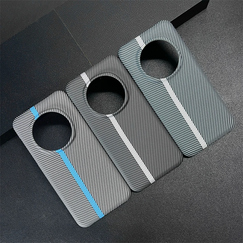 Ultra-Thin Carbon Fiber Texture Case for Honor Magic 7 Pro Magic 7 Skin Feel Matte Frosted Protective Cover Funda