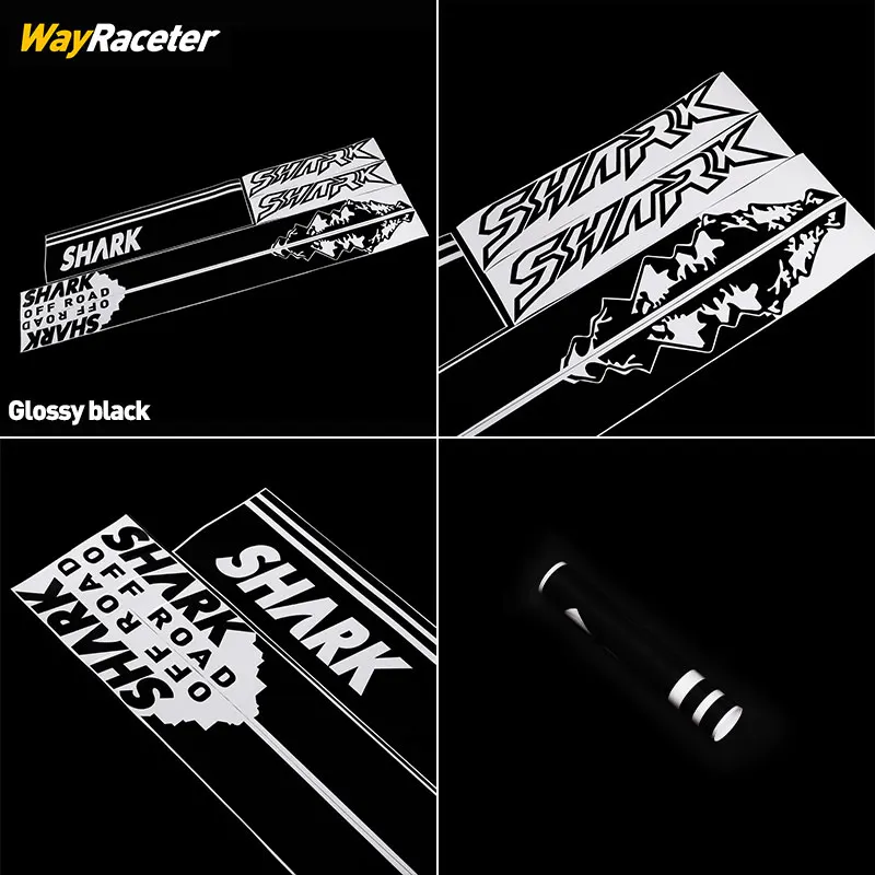 5 Pcs/Set Car Sticker Bonnet Engine Cover Decal Door & Trunk Side Stripes Sticker For BYD Shark 6 Pick UP 4X4 Off Road 2025 2026