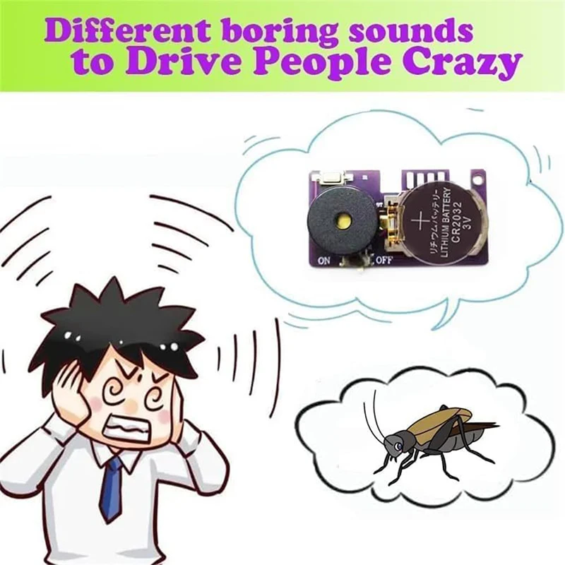 1pc Multi-color Noise Generator Hidden Prank Mini Buzzing Sound Device For Family Friend Gathering Game Props - view 4