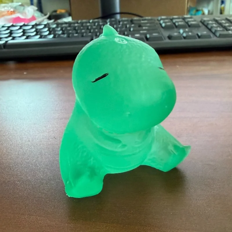 Cute Green Dinosaur Squishy Toy Soft Slow Rebound Anti-Stress Fidget Toy Stress Relief Squeeze Toy For Adults Decompression Gift