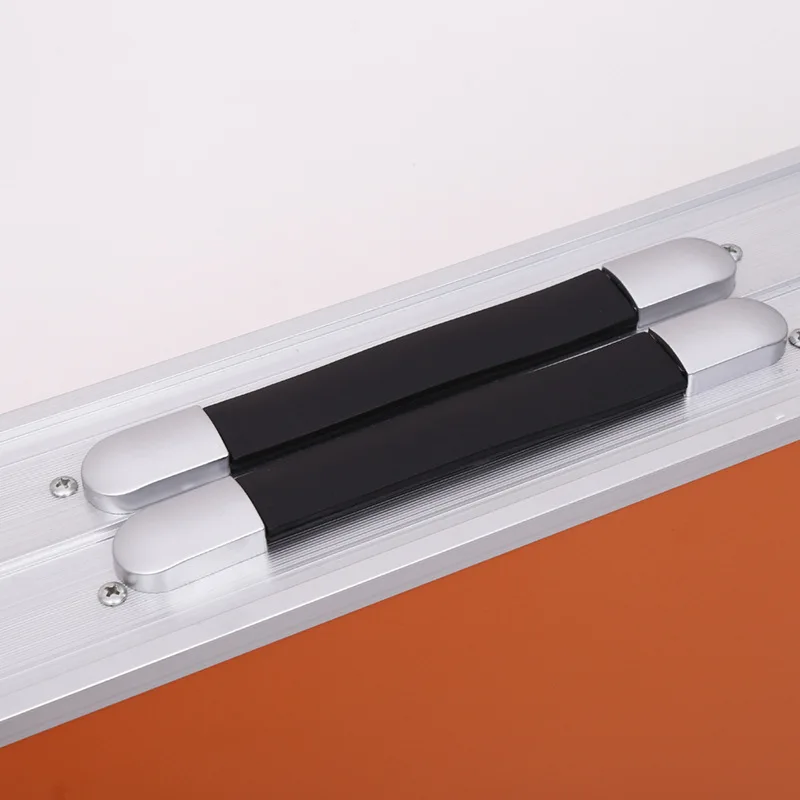 アウトドアキャンプ折りたたみテーブルと椅子 1 テーブル 4 椅子アルミニウム合金接続シンプルなポータブル折りたたみピクニックテーブル