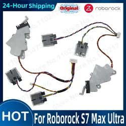 Original Topaz SC Left Right Cliff Front Impact Bumper Assembly Kits For Roborock S7 Max Ultra Vacuum Cleaner Cliff Sensor Parts