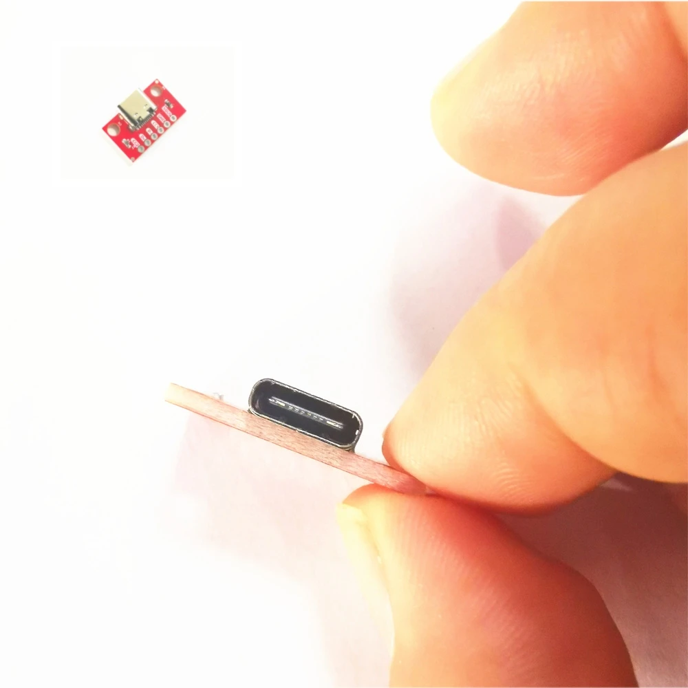 USBType-C Connector Board Type-C Female Head Test Board 3.1 Serial Basic Breakout Female Connector Breakout Board Adapter Board