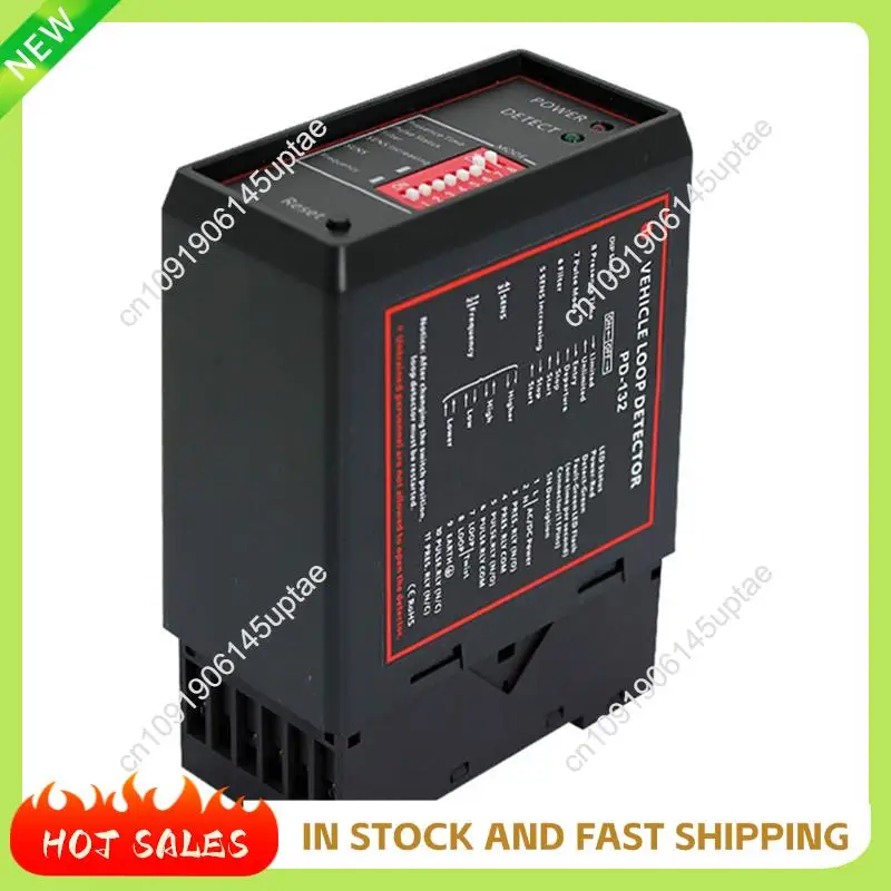 N88R 10X PD132 Single Channel Inductive Vehicle Loop Detector For Car Parking Lot Vehicle Loop Detector ENGLISH VERSION