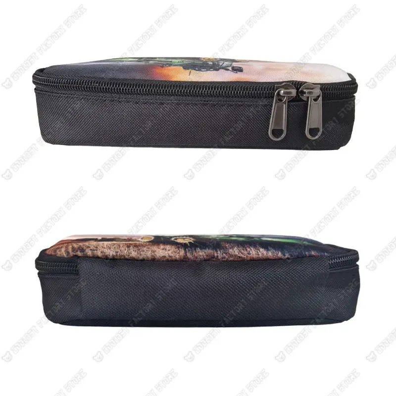 Cool Soccerly / Footbally Print  Pencil Bag woman Cosmetic Cases Boys School Bags Kids Pencil Box Case Children Stationary Bags