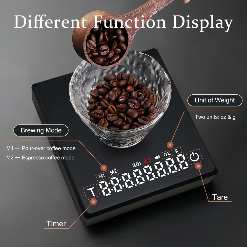 Mini Coffee Scale with Timer 5