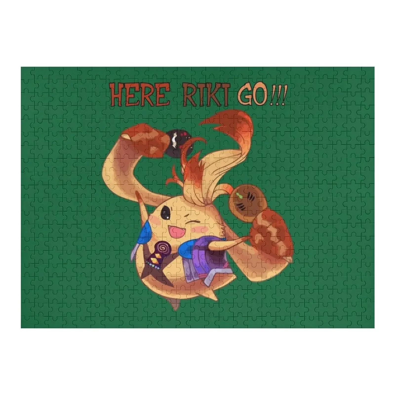 

Пазл Xenoblade Riki 1, детский персонализированный подарок с фотографией, головоломка Iq