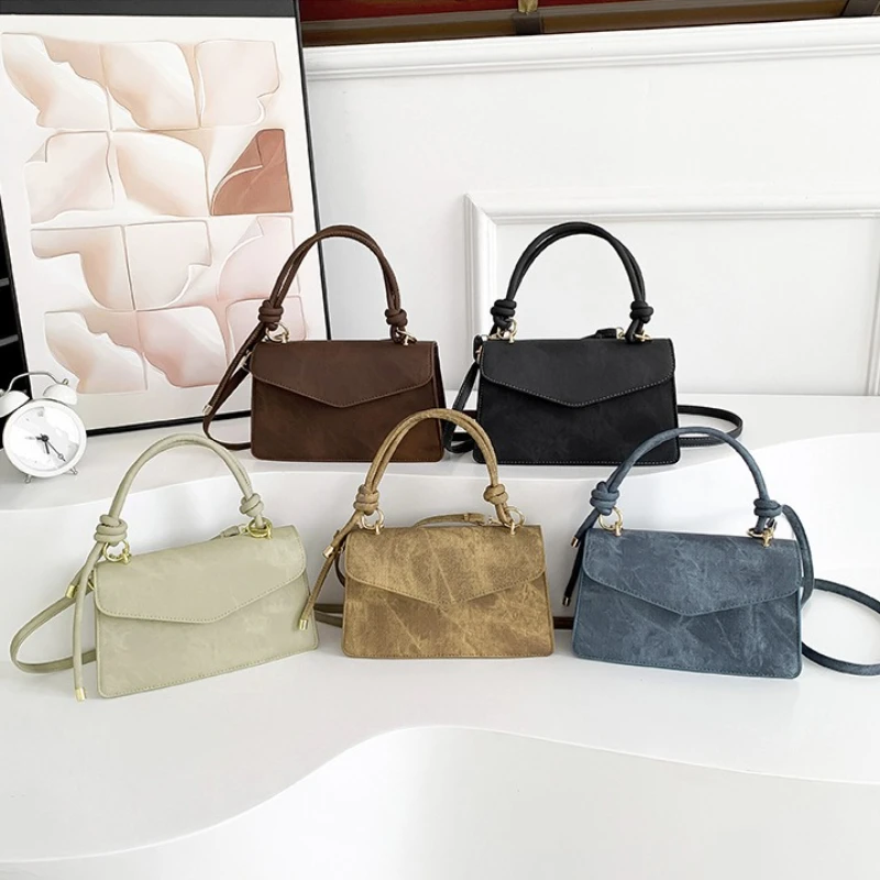 Fashionable, Simple and Personalized Small Bag for Women, New Versatile Single Shoulder Crossbody Bag, Small Square Bags image 5