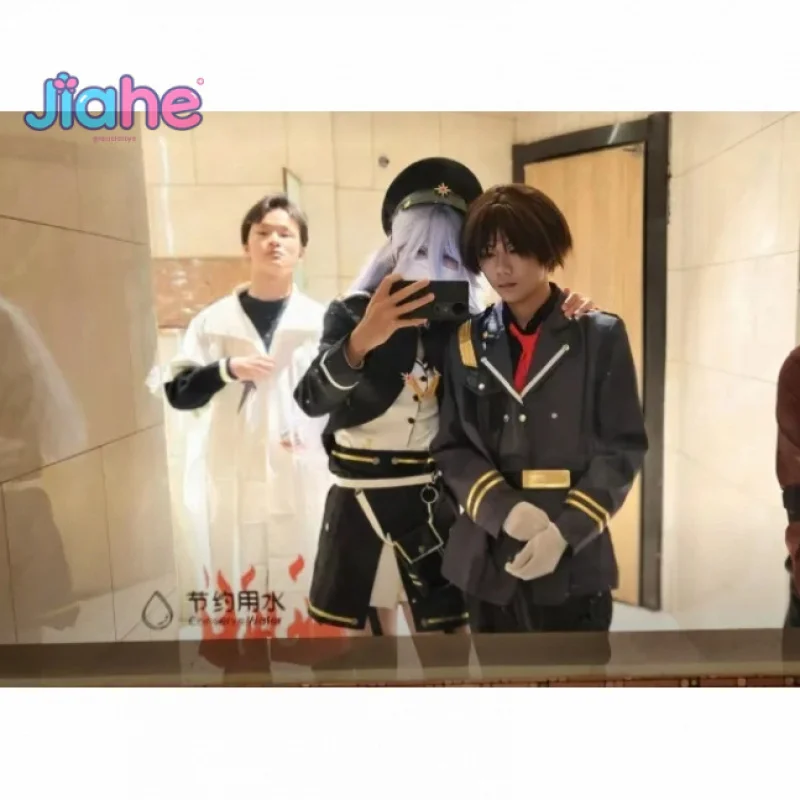 86- エイティシックス - Shinei Nouzen Undertaker コスプレ ハンサム ハロウィン パーティー ユニフォーム 小道具とアクセサリー男性女性セット