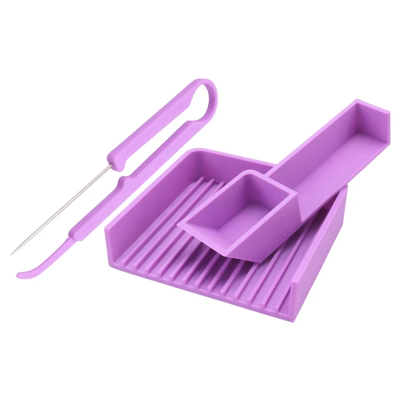 AC88-Fuse Bead Single-Strand Tweezers& Aligner Tray Kit, 5 Mm Fuse Beads Set, Fuse Tool For Crafting Jewelry Bracelets