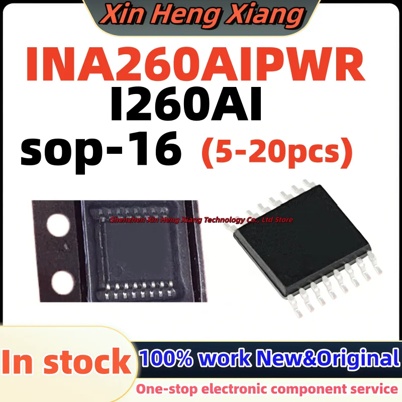 (5-20pcs)100%new 1260AI I260AI INA260AIPWR INA260AI INA260AIPW sop-16