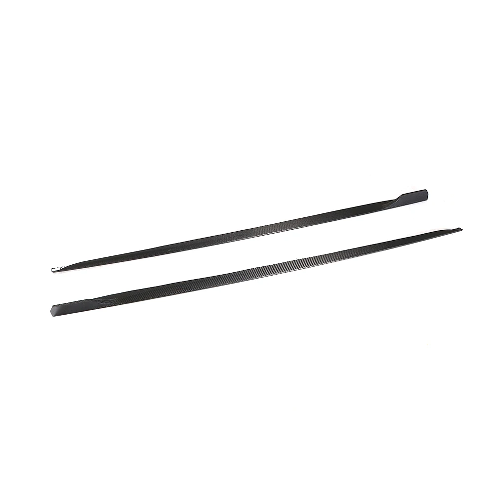Carbon Fiber A5 S5 Side Skirt Extensions For Audi A5 S5 4-Door 2018-2019