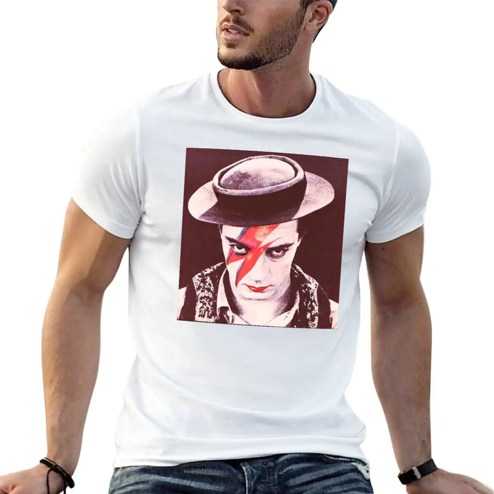 New The Original Buster Stardust, Digital Painting, Single and Repeating Pattern T-Shirt sweat shirt mens t shirts