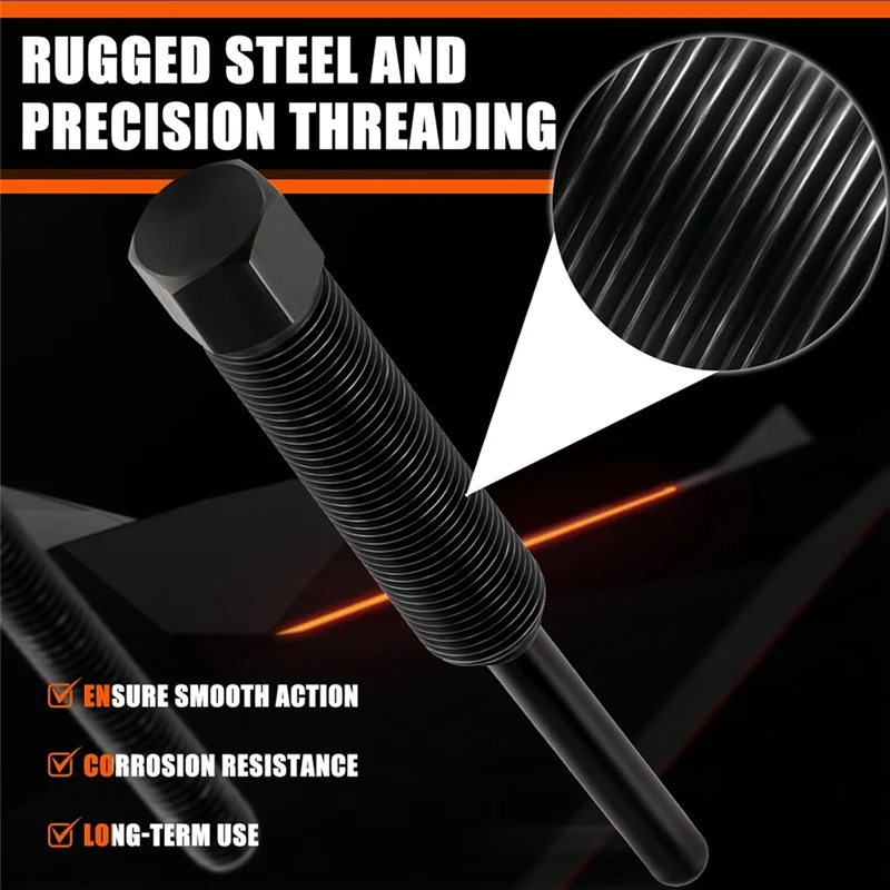 

Plain Power Steering Pulley Puller Installer Kit Vacuum/Water Pump Pulleys Installation Remover Tool Set