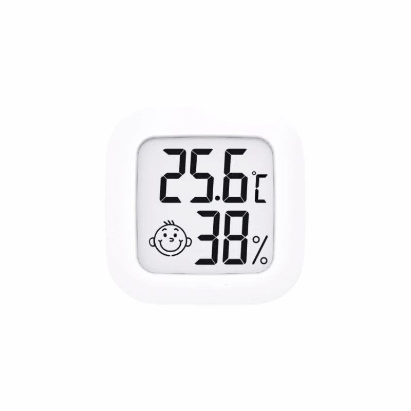 Mini LCD Digital Thermometer Hygrometer Indoor Outdoor Temperature Home Hygrometer Gauge Sensor Temperature Humidity For Home