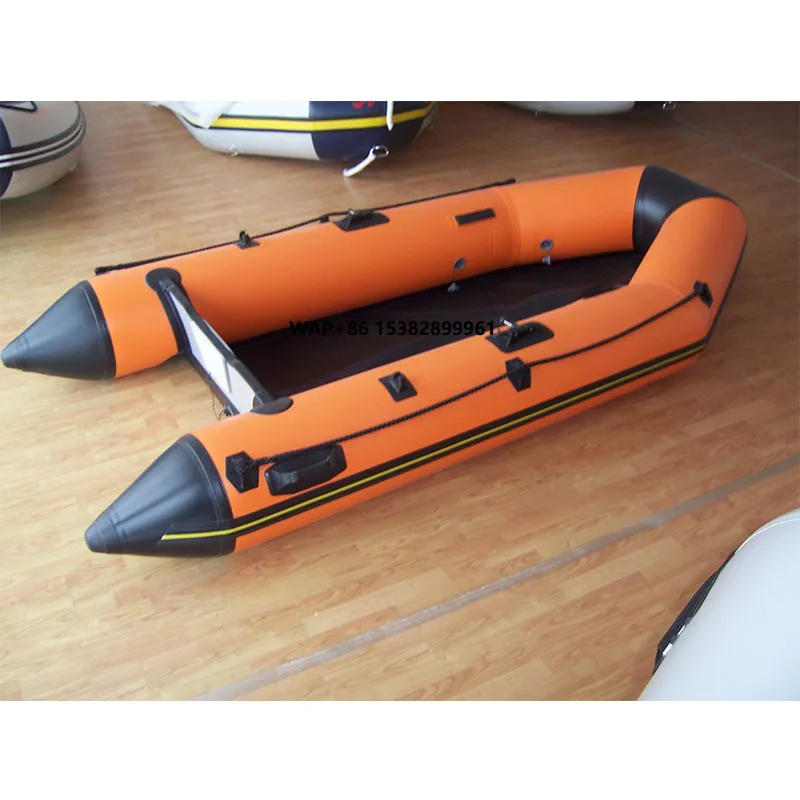

Eco-Friendly PVC Inflatable Boat Stable Ultralight 2 Seater Hiking & Surfing Raft Custom Colors Available