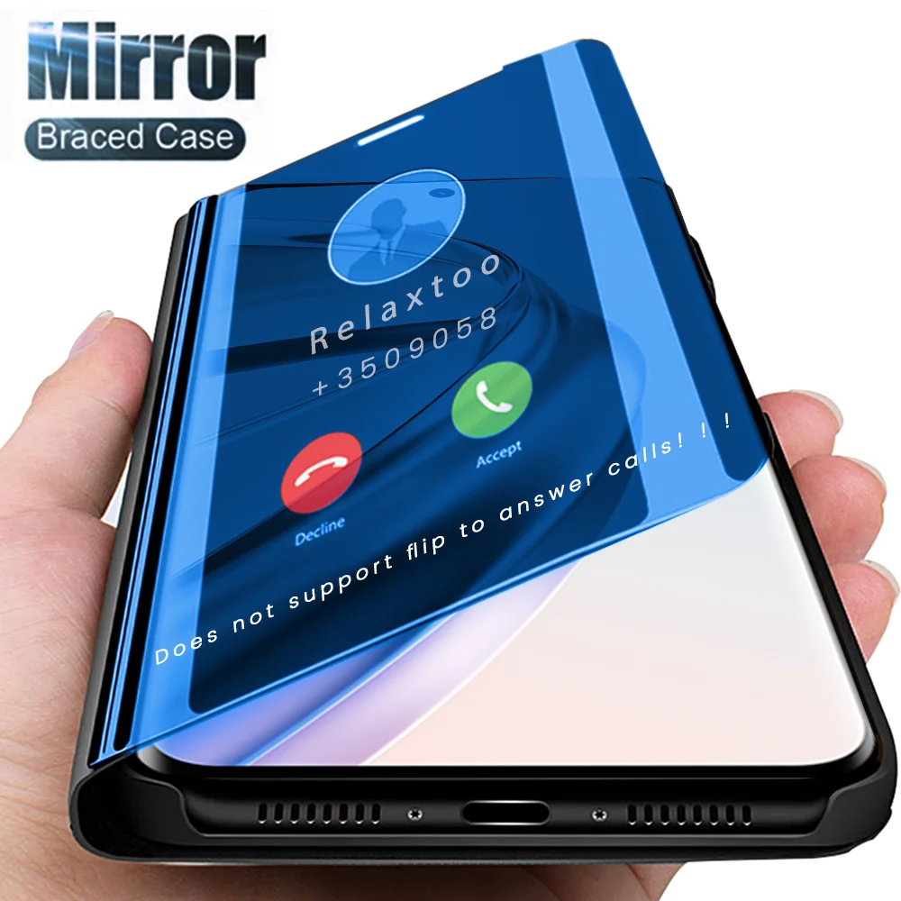 Smart Mirror View Leather Flip Case For Honor X9b 5G Magnetic Holder Shockproof Coque On Honar Honer Xonor X9b X 9b X9 b 5G 2023