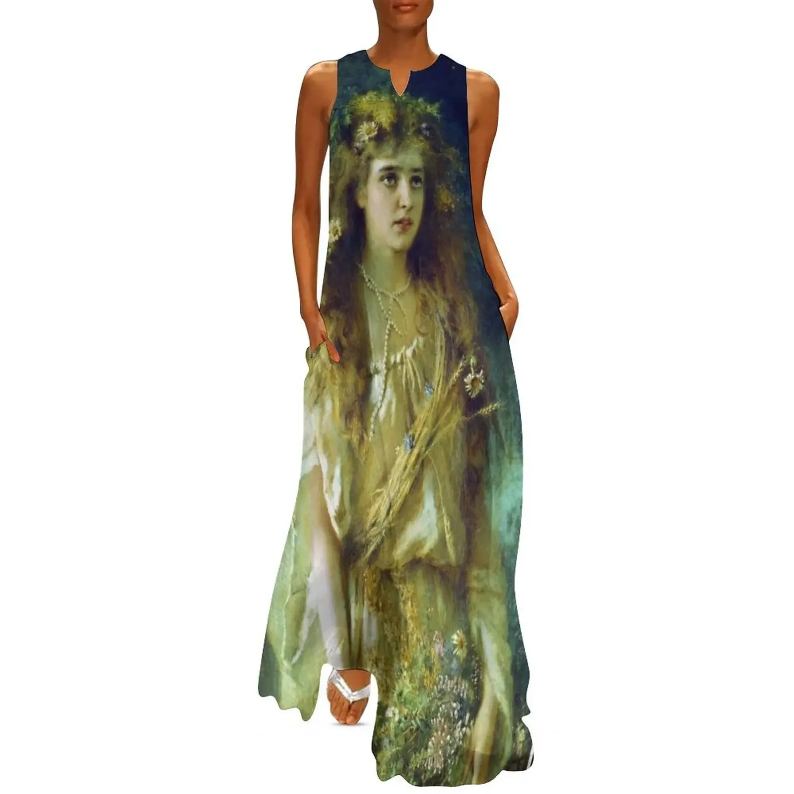 

Ophelia - Konstantin Makovsky Long Dress womens dress women's luxury party dress Women's summer skirt woman