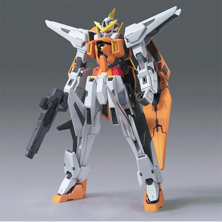 BANDAI Gundam Kyrios HG 1/144 GN-003 Edition Standard Model Kit Assembly Strike Freedom Unicorn Action Figures Original