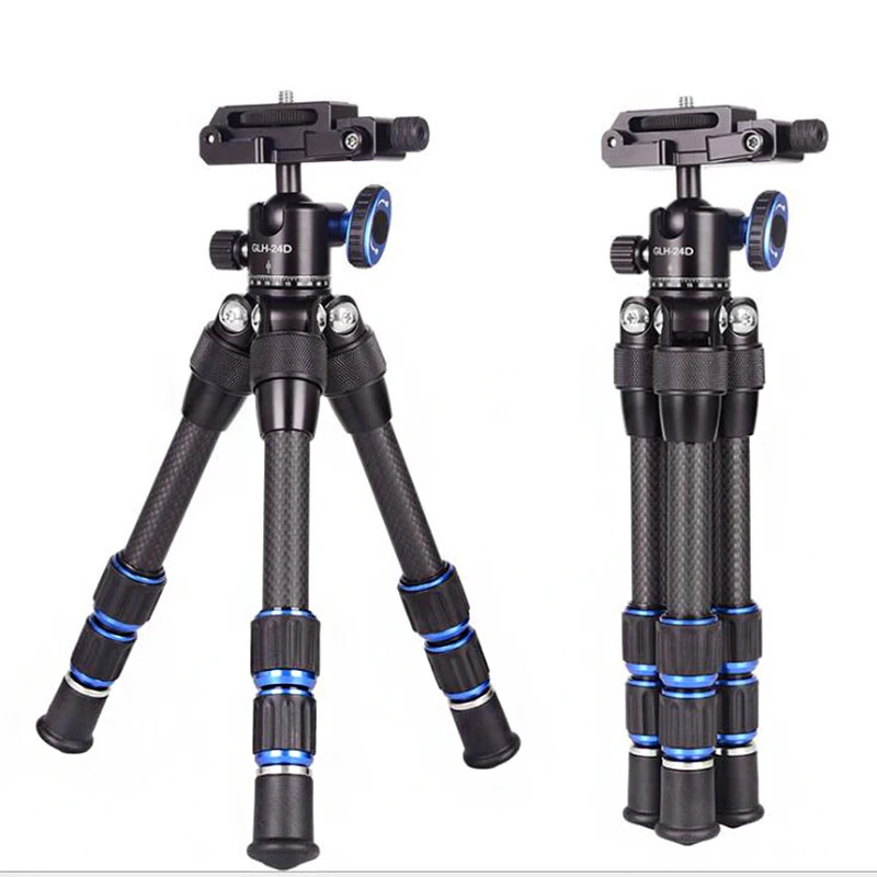 Ball Head Flexible Video Professional Lightweight Camera Tripod