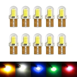 Silicagel CANBUS Bulb T10 W5W 194 LED COB 12V Car Interior Dome Reading Light Clearance Lights License Plate Lamp Signal Bulbs