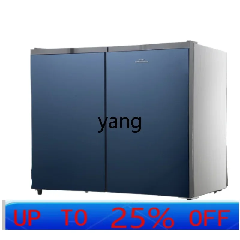 VC Household Double Door Horizontal Counter Small Air Cooling Frostless Two Door Kitchen