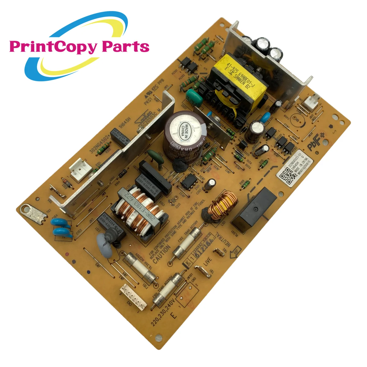 302NG45021 Control Power Board for Kyocera 1800 1801 2010 2200 2011 Voltage Power Supply Board 3 Months Warranty