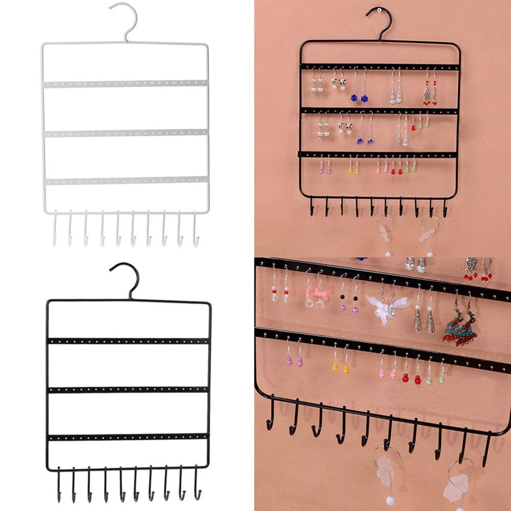 

3 -tire Jewelry Rack Earring Organizers and Storage Earrings Display Studs for Women Holder Wall