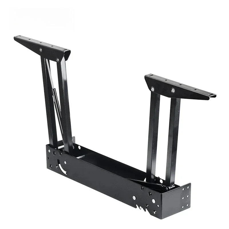 With Iron Frame Mechanism Spring Hinge Hardware for Cabinet Desk Use-Model VT-WT01-01 Multi-Functional Lift-Up Top Coffee Table