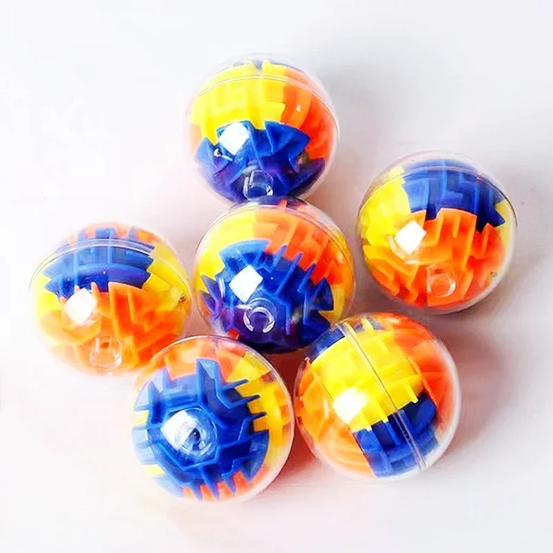 2PC Mini Fun Ball Maze Educational Toys Kids Birthday Party Favors Parent-Child Games Gift Bags Pinata Fillers Boys Girls Prizes