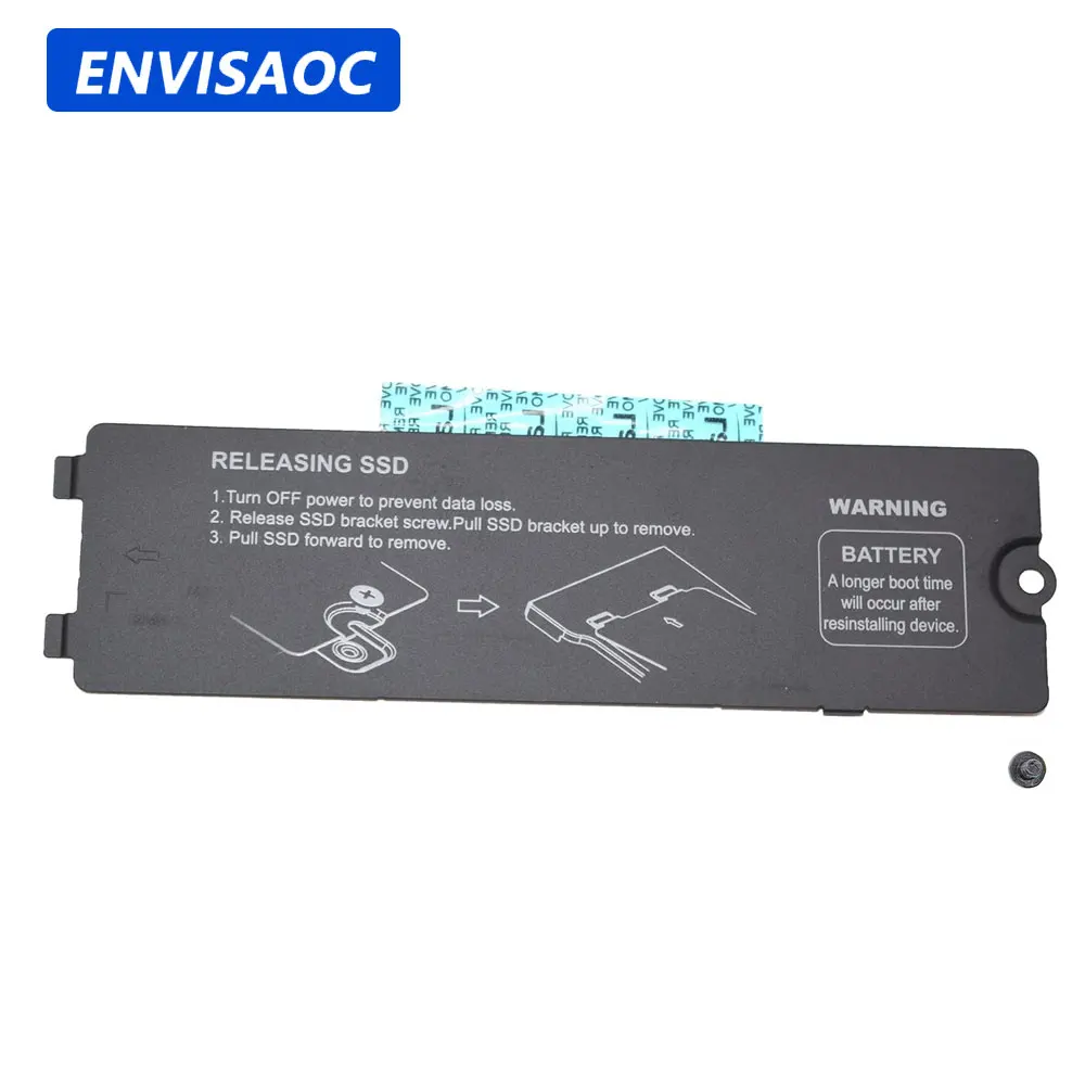 For Dell Latitude 7310 7410 E7310 E7410 Laptop M.2 Pcie NVME 2280 SSD Hard Drive Mounting Bracket Heatsink Heat Sink 0DR2M7