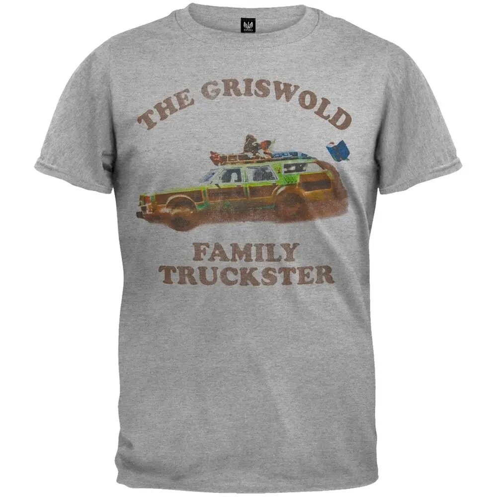 Vacation - Family Truckster Soft Adult Mens T-Shirt  High Quality 100%Cotton Short Sleeve