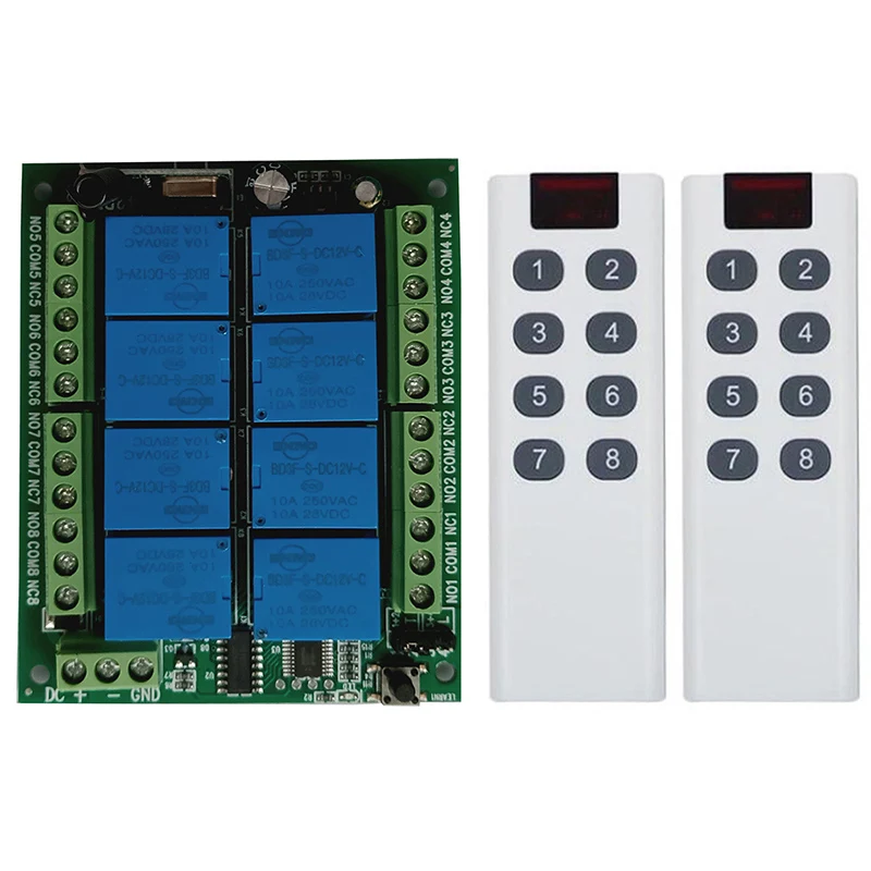 DC12V 8CH 8 Ch Chan…