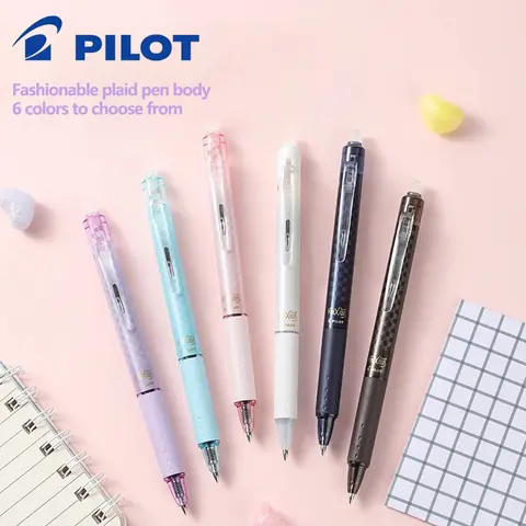 1pcs 일본 파일럿 Frixion 지울 수있는 볼펜 LFBK-23EF 프레스 젤 펜 0.5mm 학교 Acsesories 학교 고정 카와이