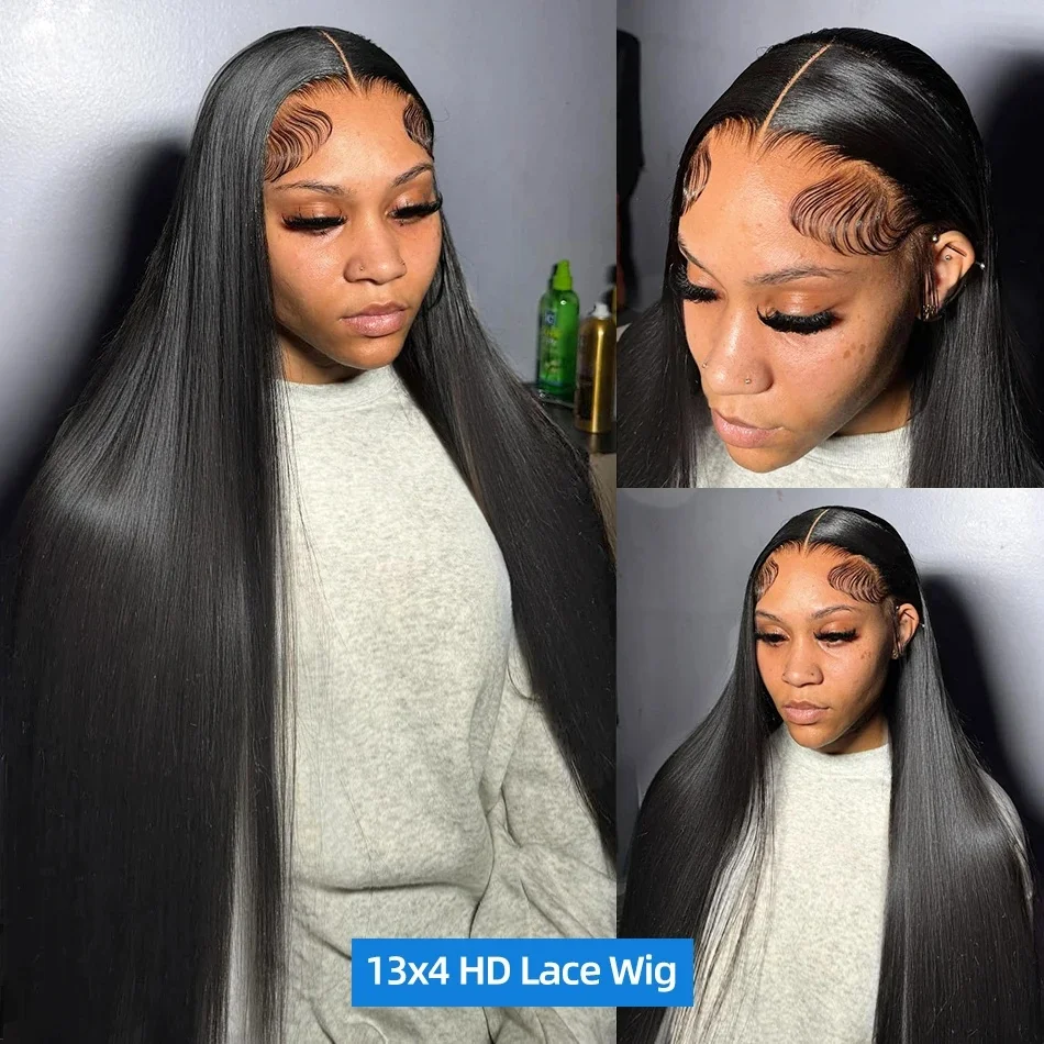 شعر طبيعي مفرود الباروكات 13x6 Hd الدانتيل الباروكات الأمامية 220 الكثافة 30 40 بوصة للنساء السود قبل قطعها البرازيلي الدانتيل شعر مستعار أمامي