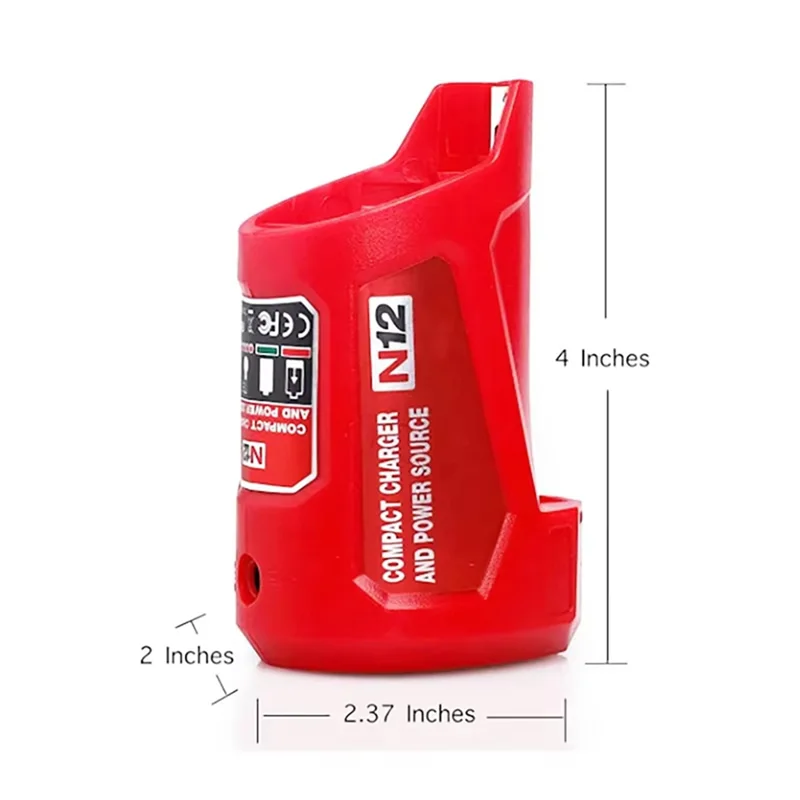 A84E-Li-адаптер для аккумулятора, преобразователь, зарядное устройство, 12 В, 10,8 В, USB, внешний аккумулятор для мобильного телефона, устройство с выходом постоянного тока